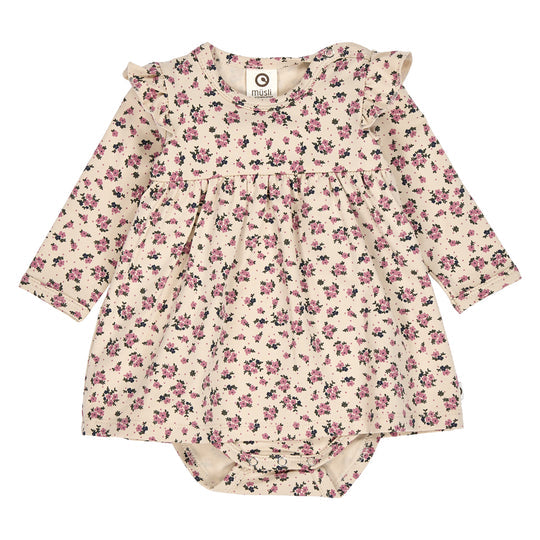 Zinnia Floral Printed Dress Body by Musli