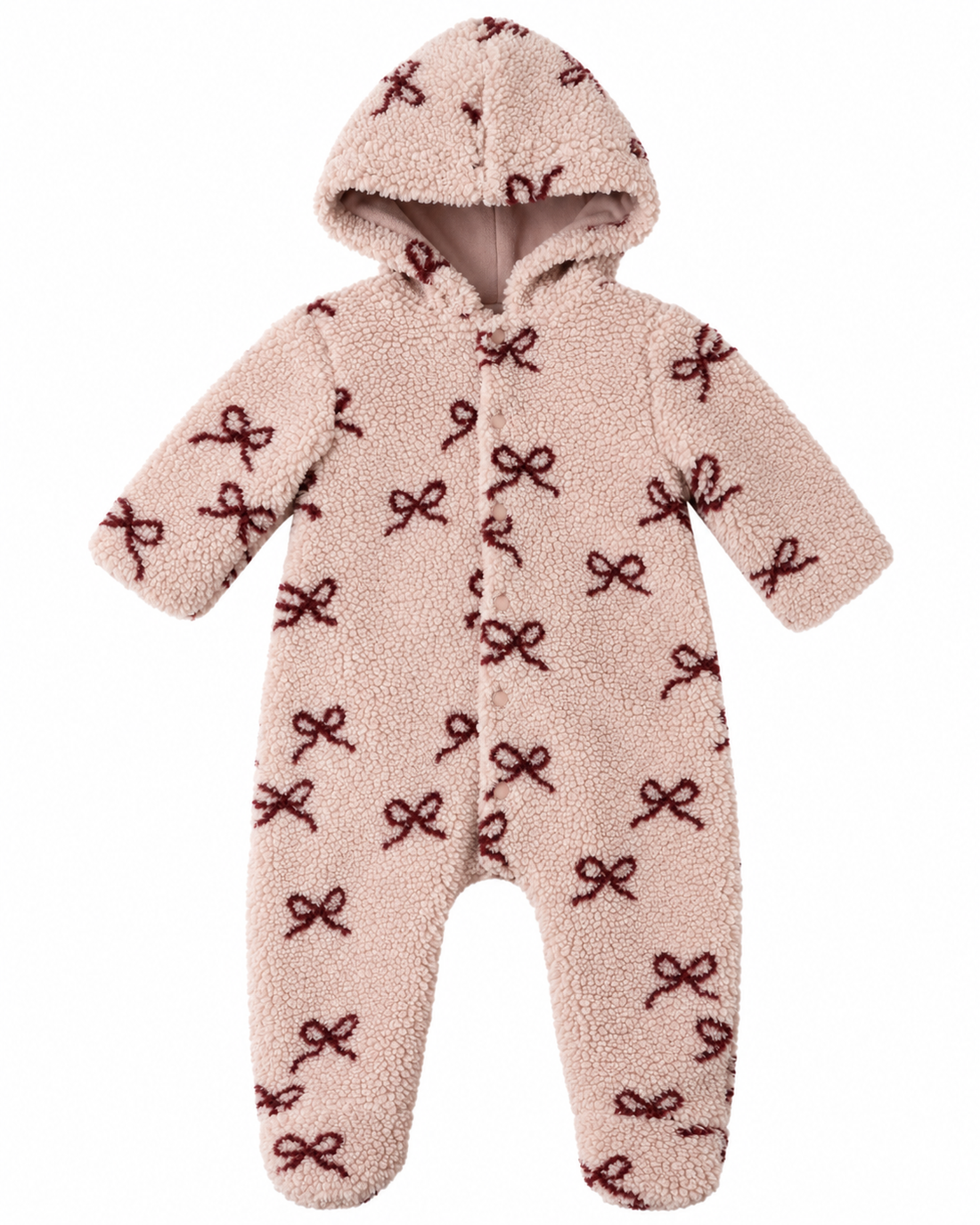 Fleece Jumpsuit || Bows by Rylee + Cru