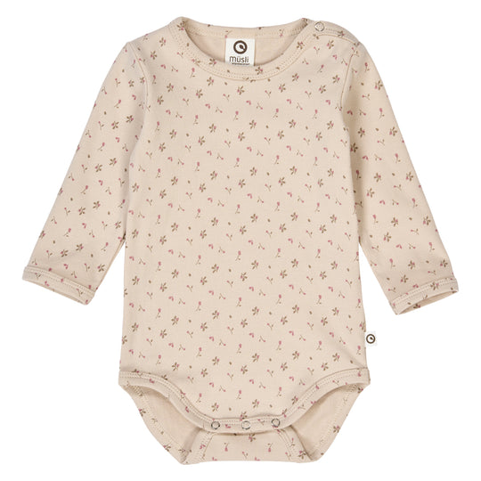 Aster Rib Bodysuit- Floral by Musli