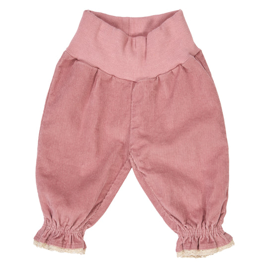 Corduroy Flared Pants- Nostalgia Rose by Musli