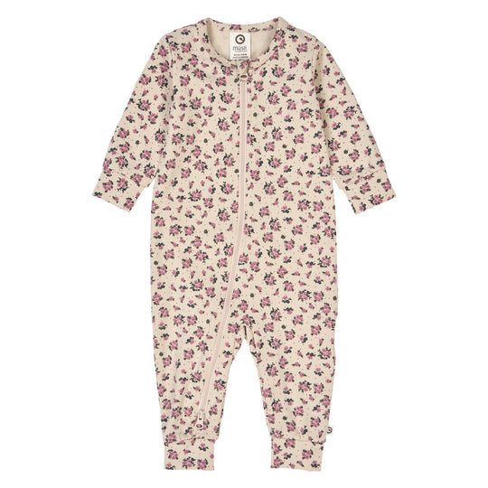 Zinnia Floral Zip Bodysuit by Musli