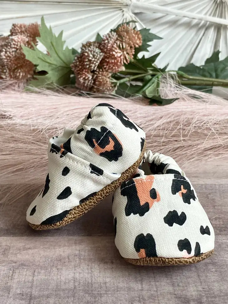 Neon Leopard Moccs by Trendy Baby Mocc Shop
