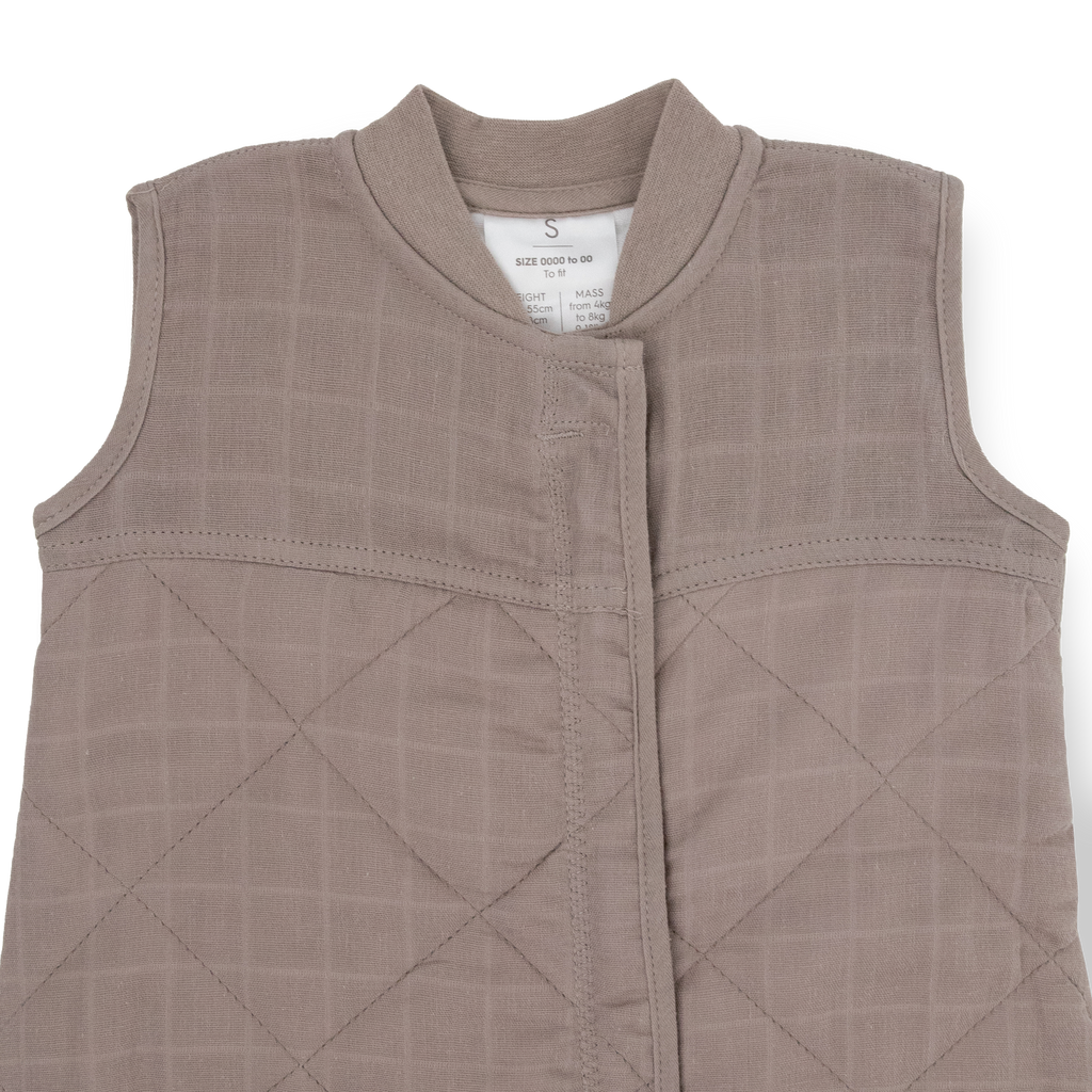 Cotton Muslin Quilted Sleep Bag by Little Unicorn