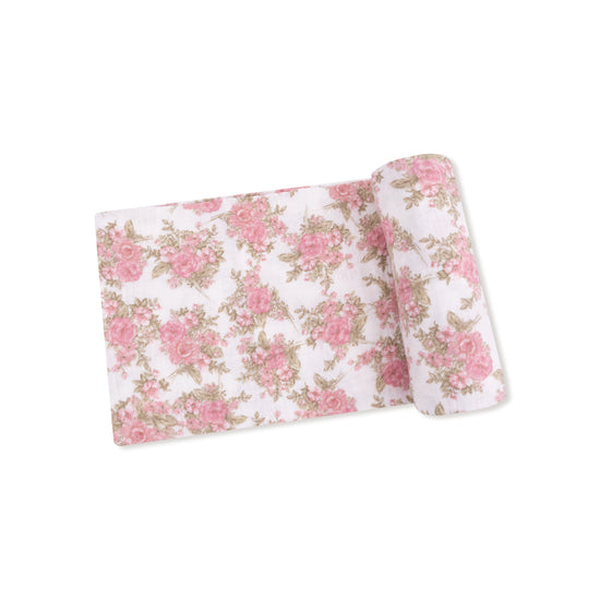 Swaddle Blanket- Heirloom Bouquets by Angel Dear