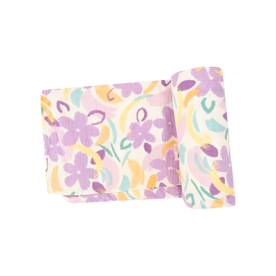 Swaddle Blanket - Painty Daisy by Angel Dear
