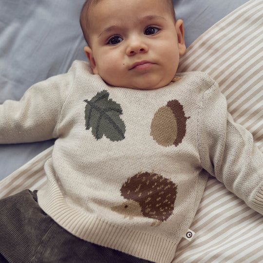 Acorn Knit Sweater by Musli