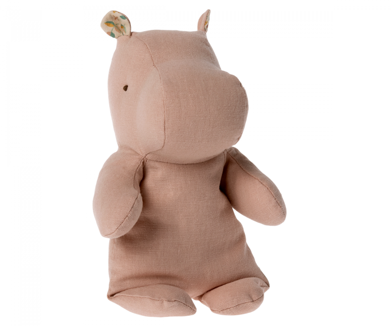 Small Hippo, Soft Rose by Maileg