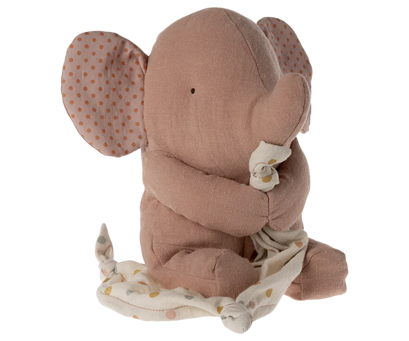 Lullaby Friends, Elephant - Old Rose by Maileg
