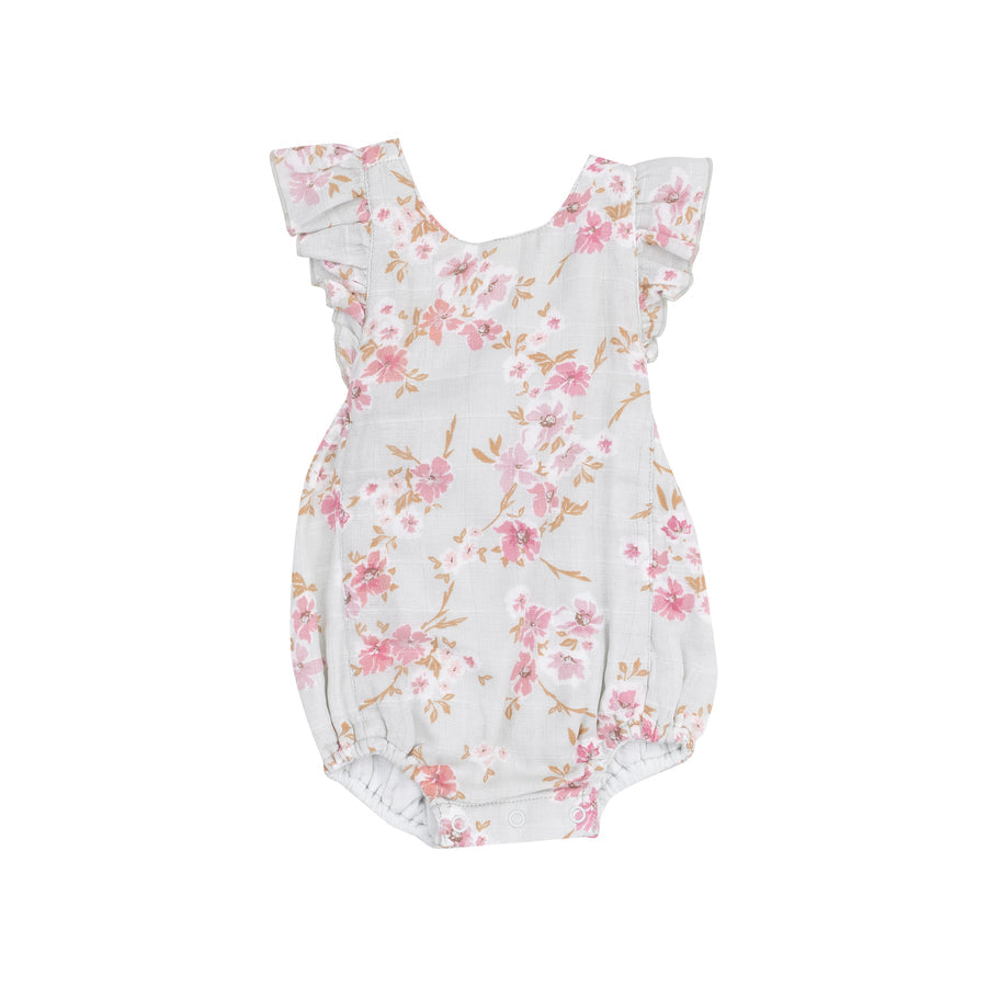 Sunsuit - Pink Phlox Floral by Angel Dear
