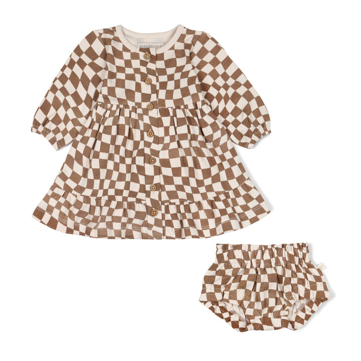 Organic Tiered Dress - Groovy by Makemake