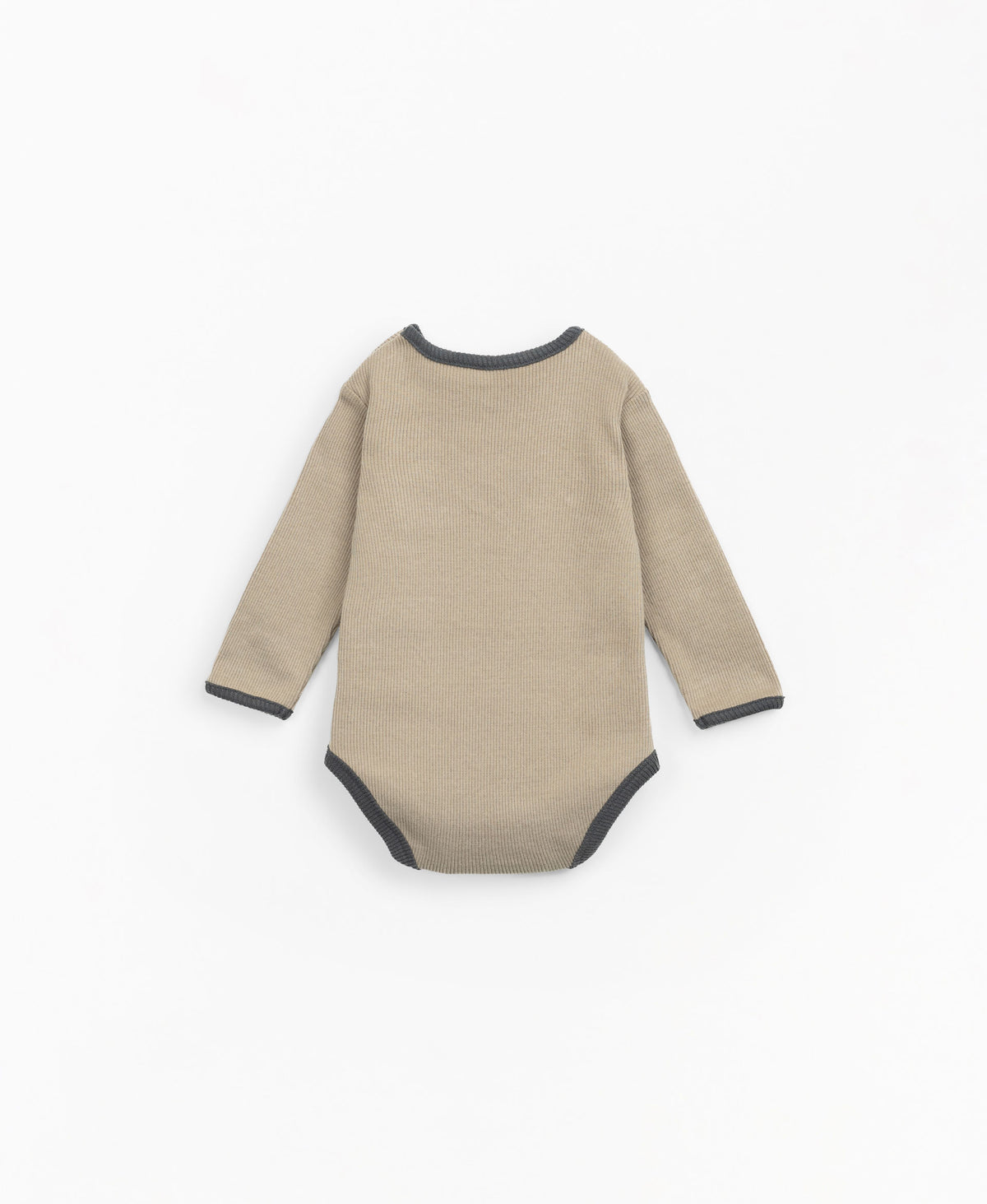 Body in ribbed jersey stitch organic cotton - Tan by Play Up
