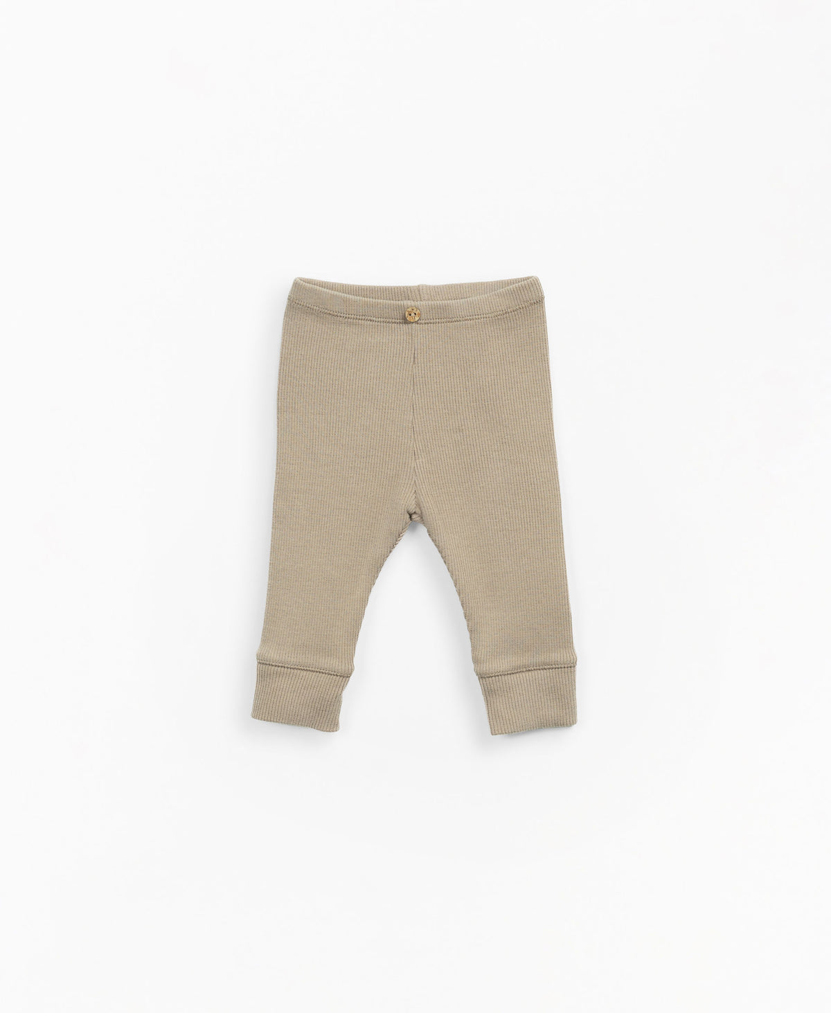 Ribbed jersey knit leggings - Tan by Play Up