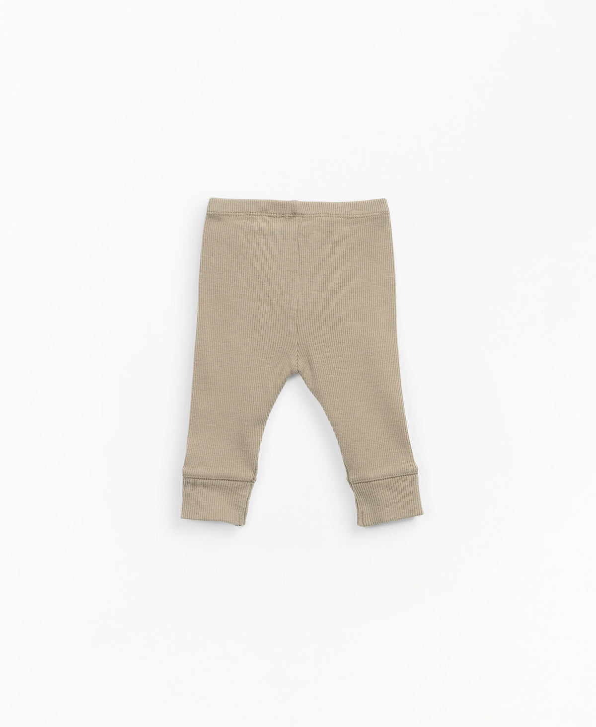 Ribbed jersey knit leggings - Tan by Play Up