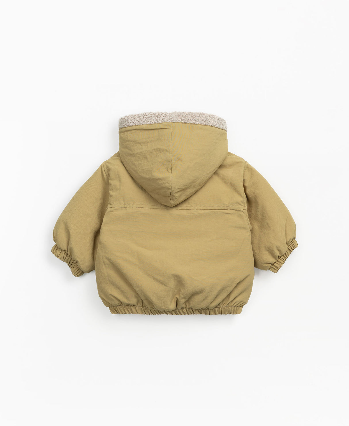 Fur-lined jacket - Tan by Play Up