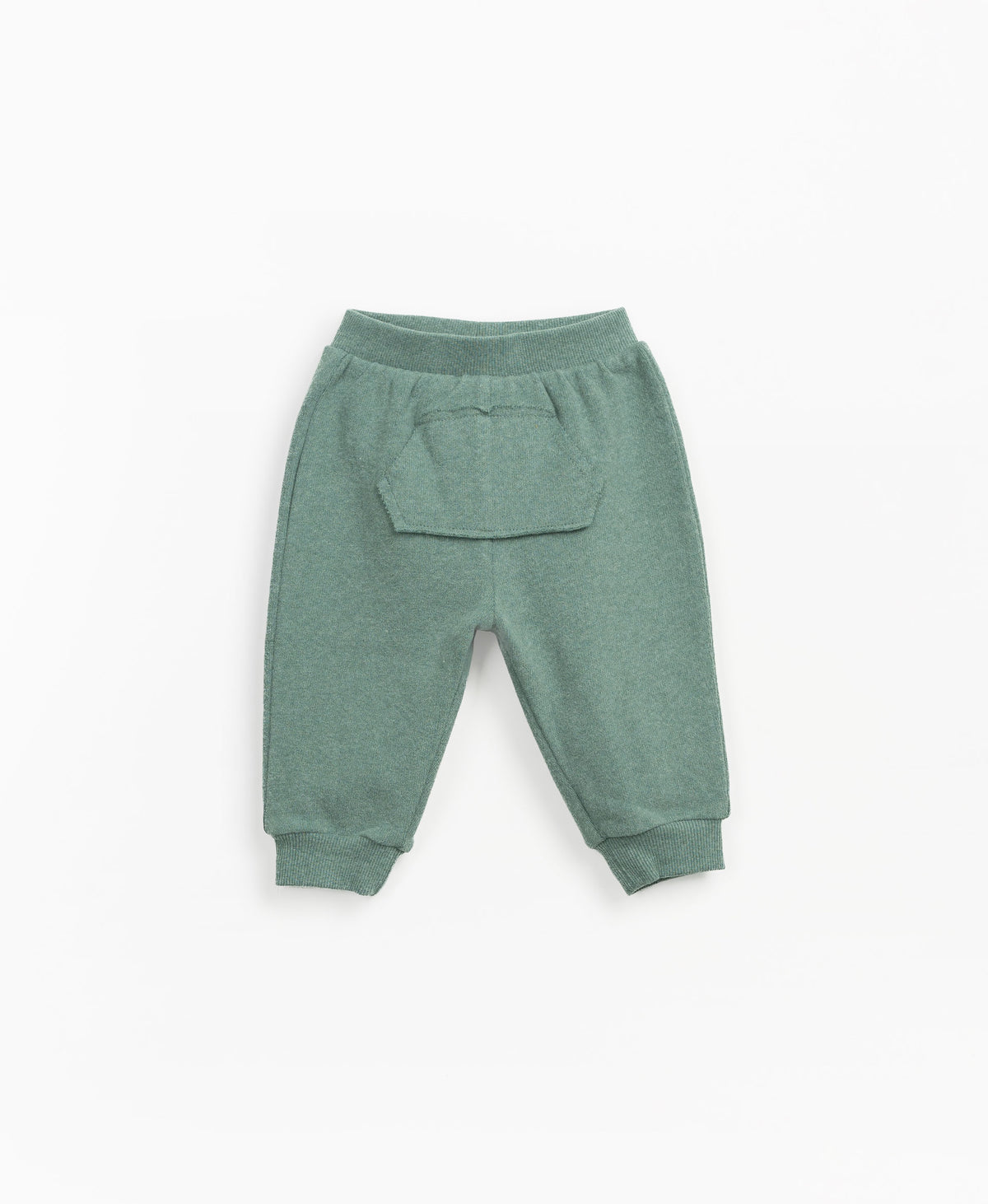 Leggings with kangaroo pocket - Green by Play Up