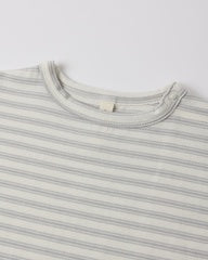 Long Sleeve Tee || Cloud Stripe by Quincy Mae