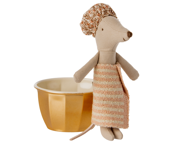 Wellness Mouse, Big Sister - Rose by Maileg