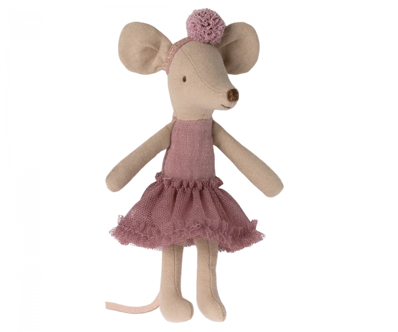 Ballerina Mouse, Big Sister - Heather by Maileg