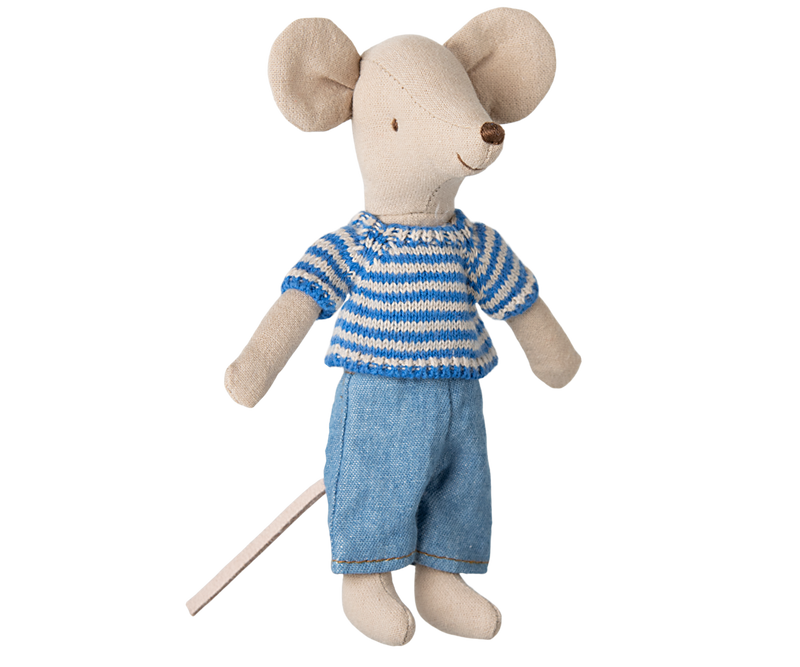 Knitted sweater and pants, Big brother mouse by Maileg