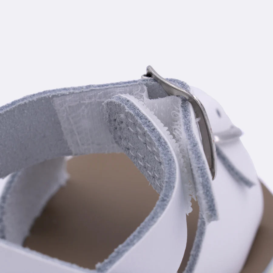 Sun-San Surfer H&L - White by Salt Water Sandals