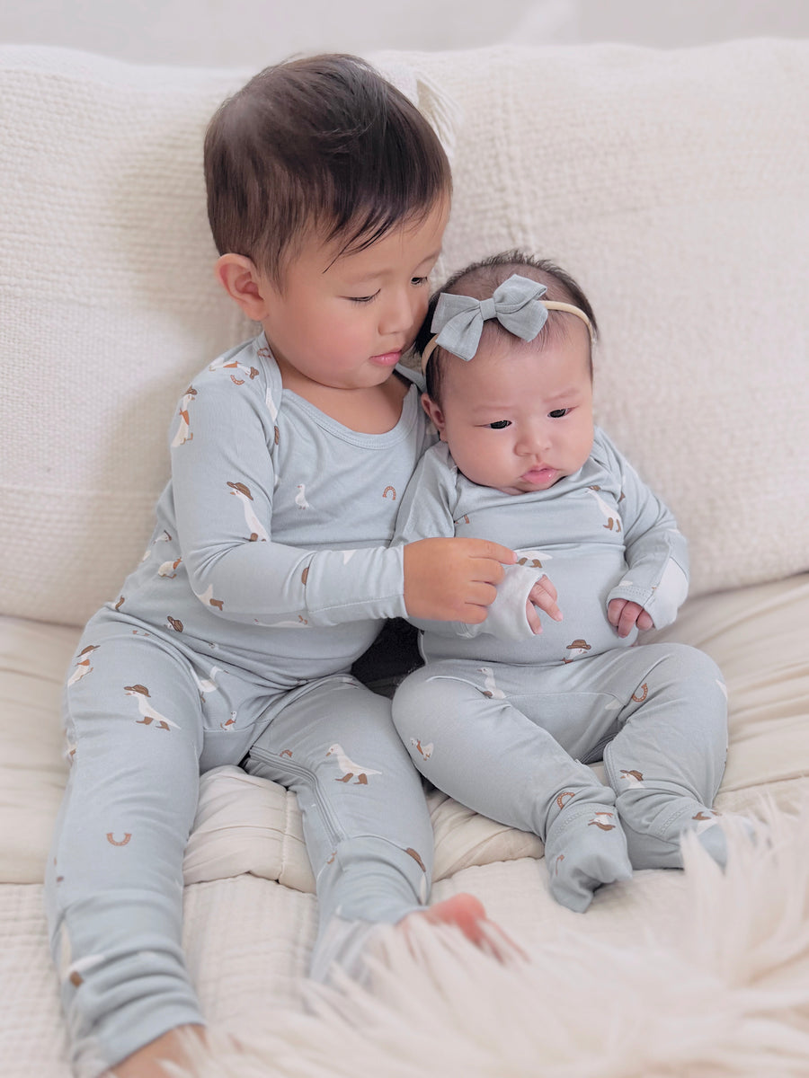 Convertible Pajama - Cowboy Goose by gunamuna