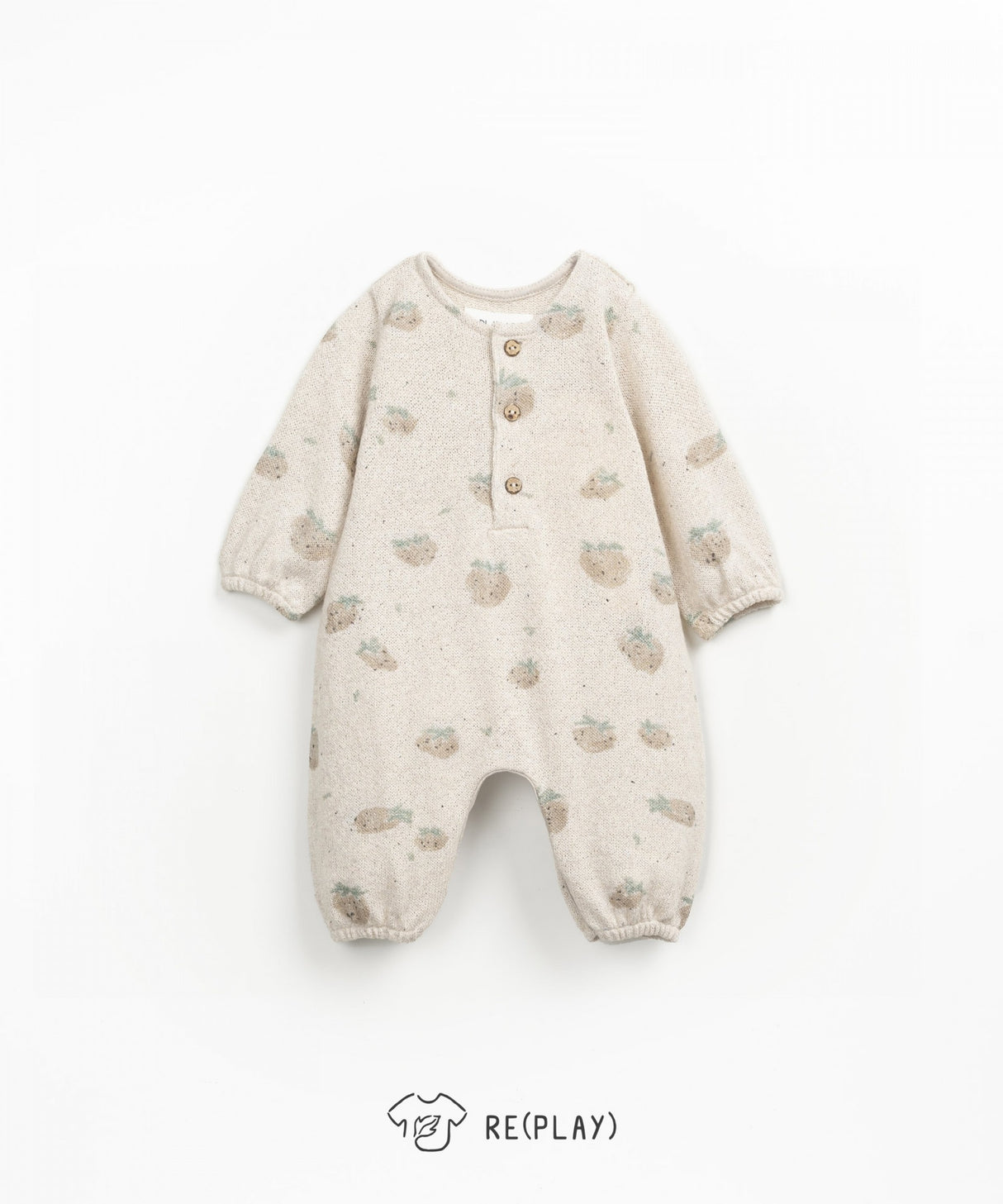 Printed Jersey Jumpsuit-Strawberries by Play up