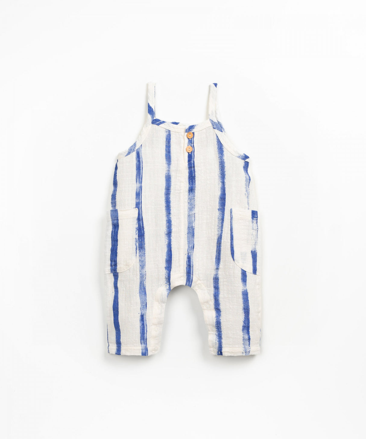 Fabric jumpsuit with pockets by Play Up