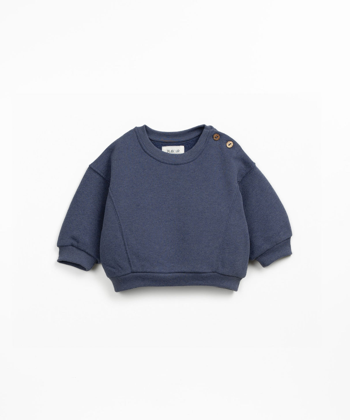 Fleece Sweater in Mirtilo by Play Up