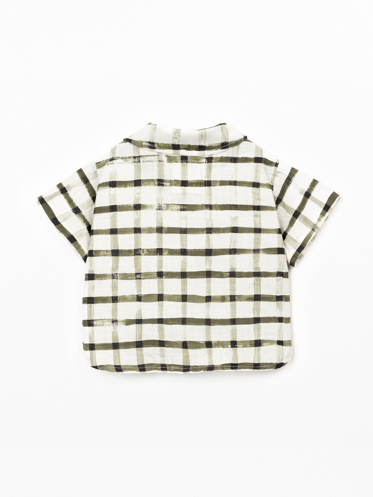 Checkered Woven Dress Shirt by Play Up