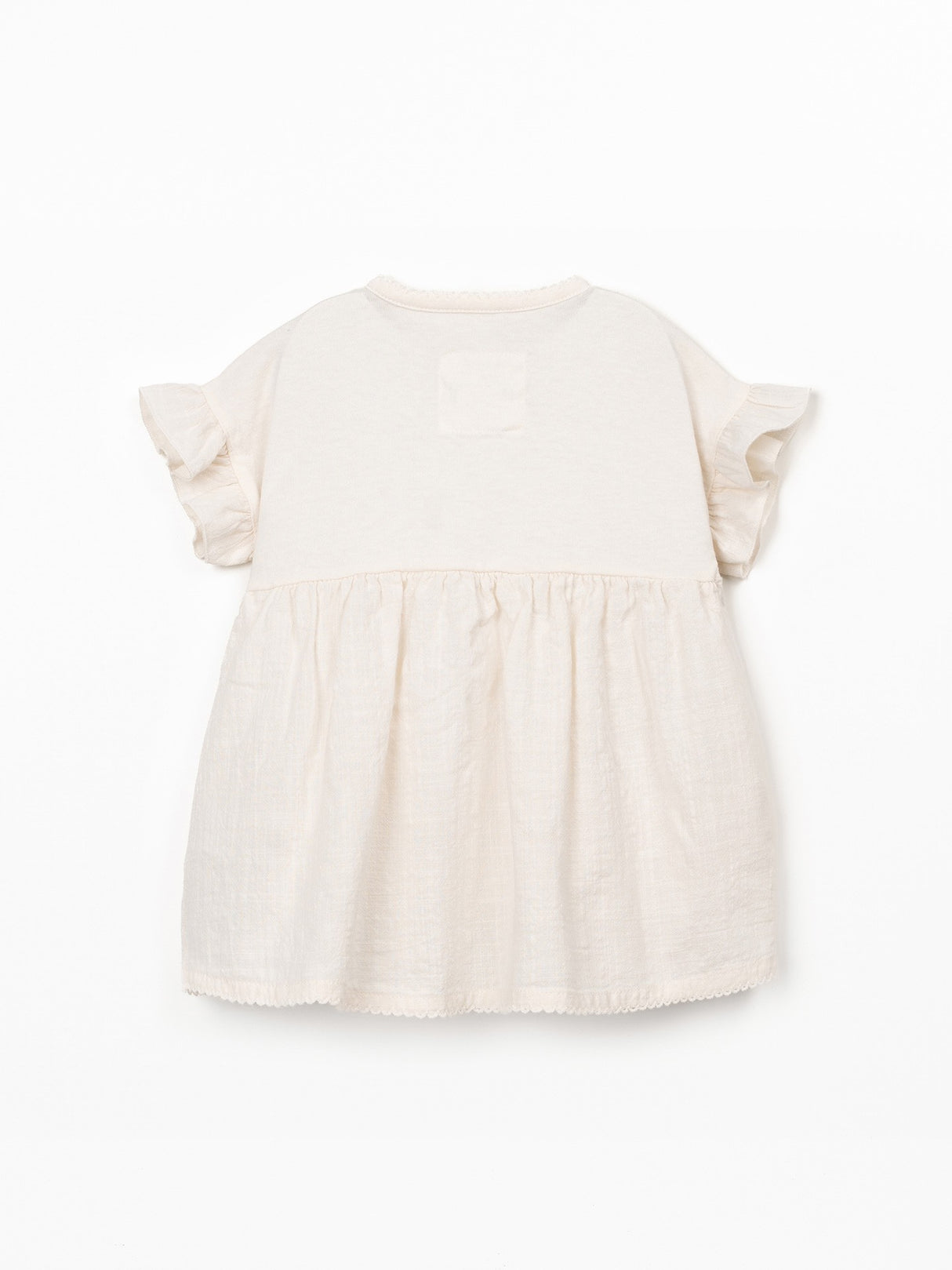 Mixed Dress- Ecru by Play Up