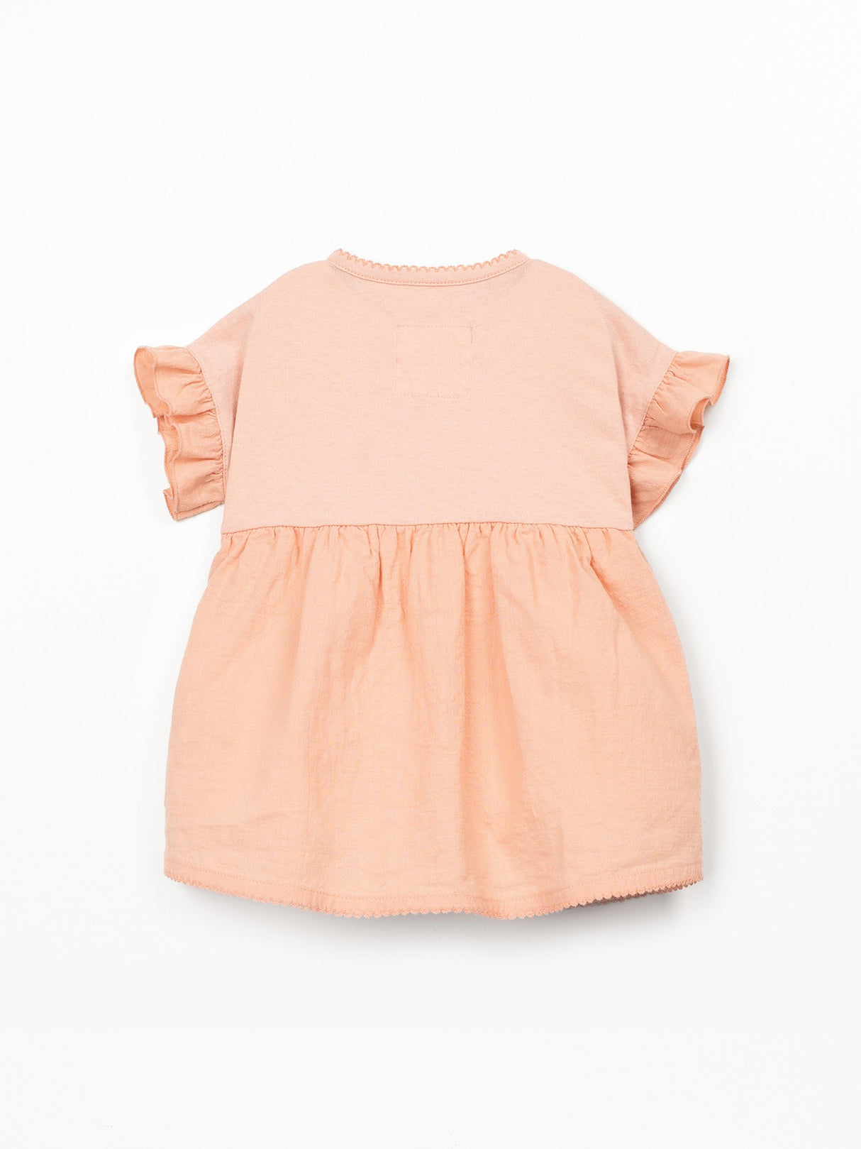 Mixed Dress- Salmon by Play Up