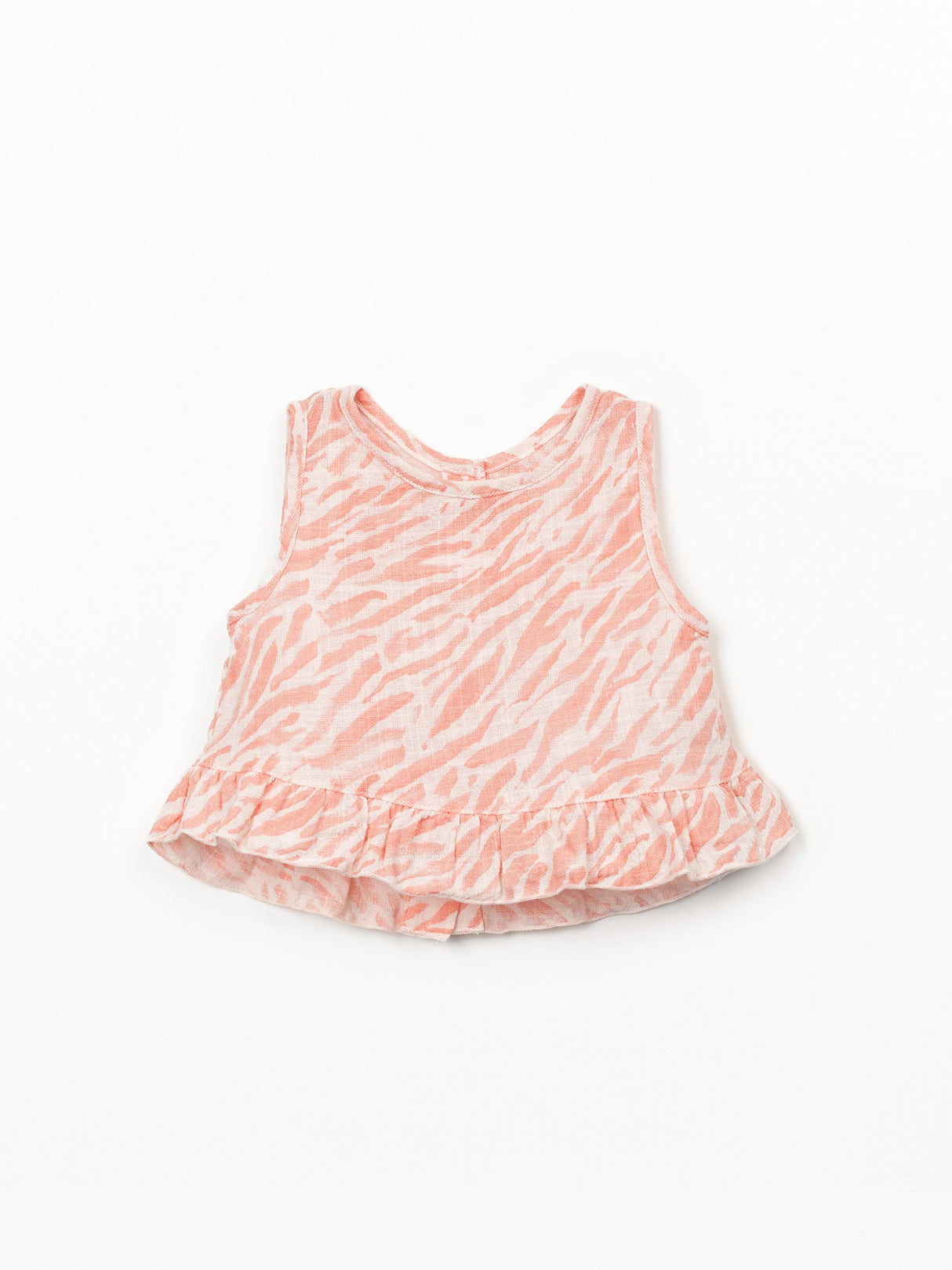 Woven Top- Salmon by Play Up