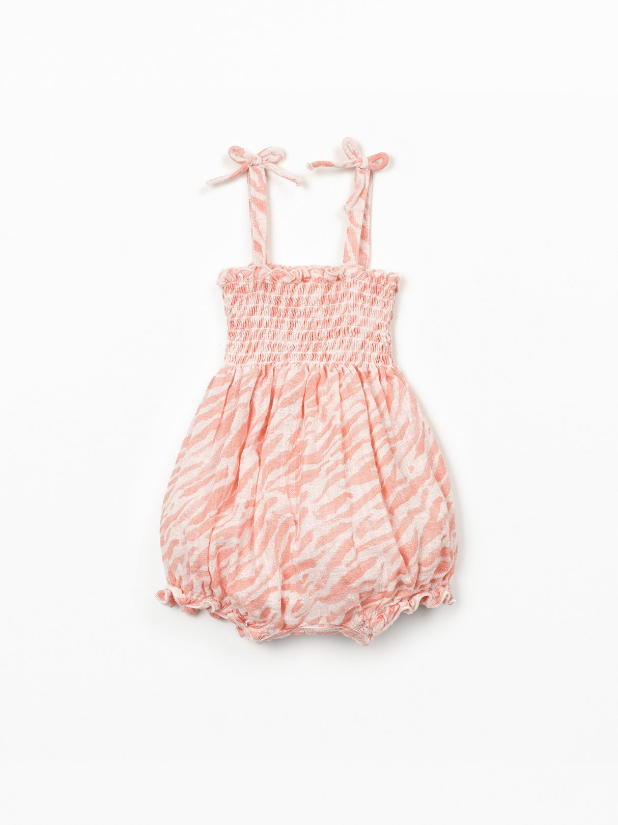 Strappy Jumpsuit- Pink Zebra by Play Up