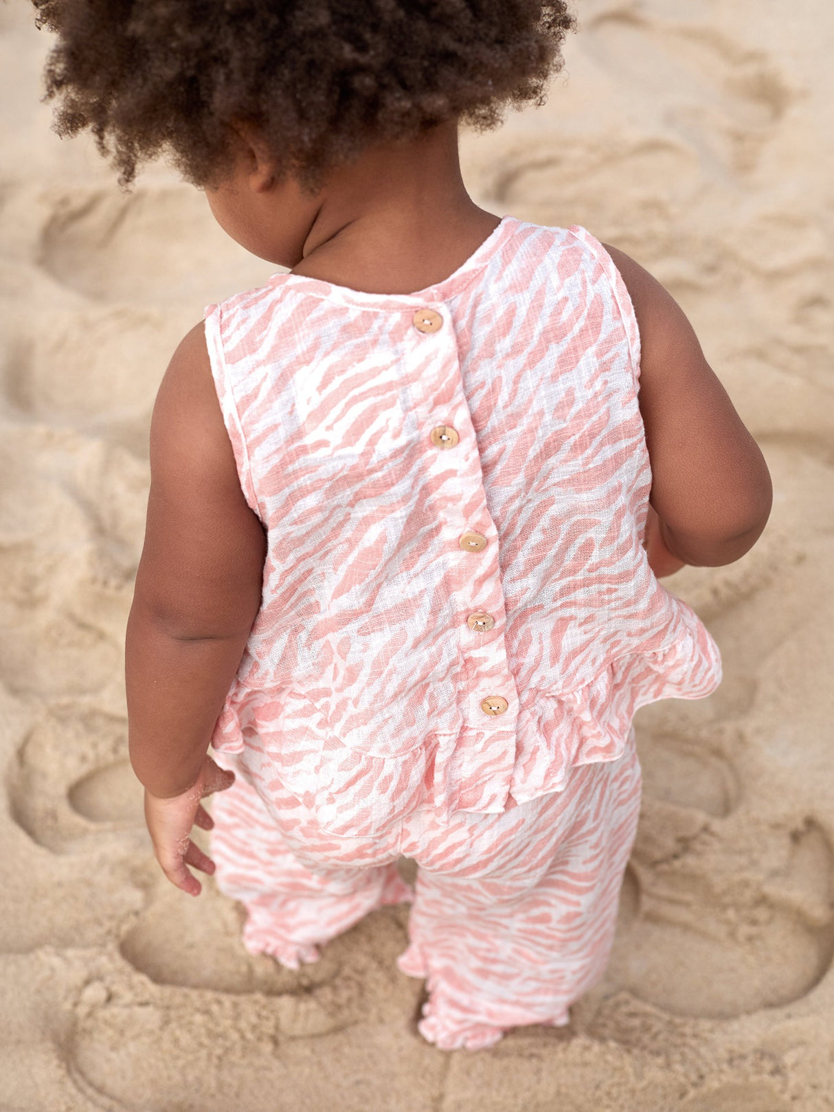 Woven Top- Salmon by Play Up