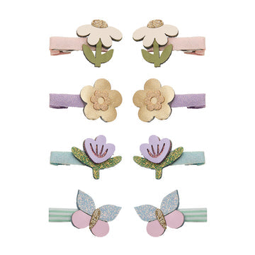 Flower garden mini clips by Mimi & Lula