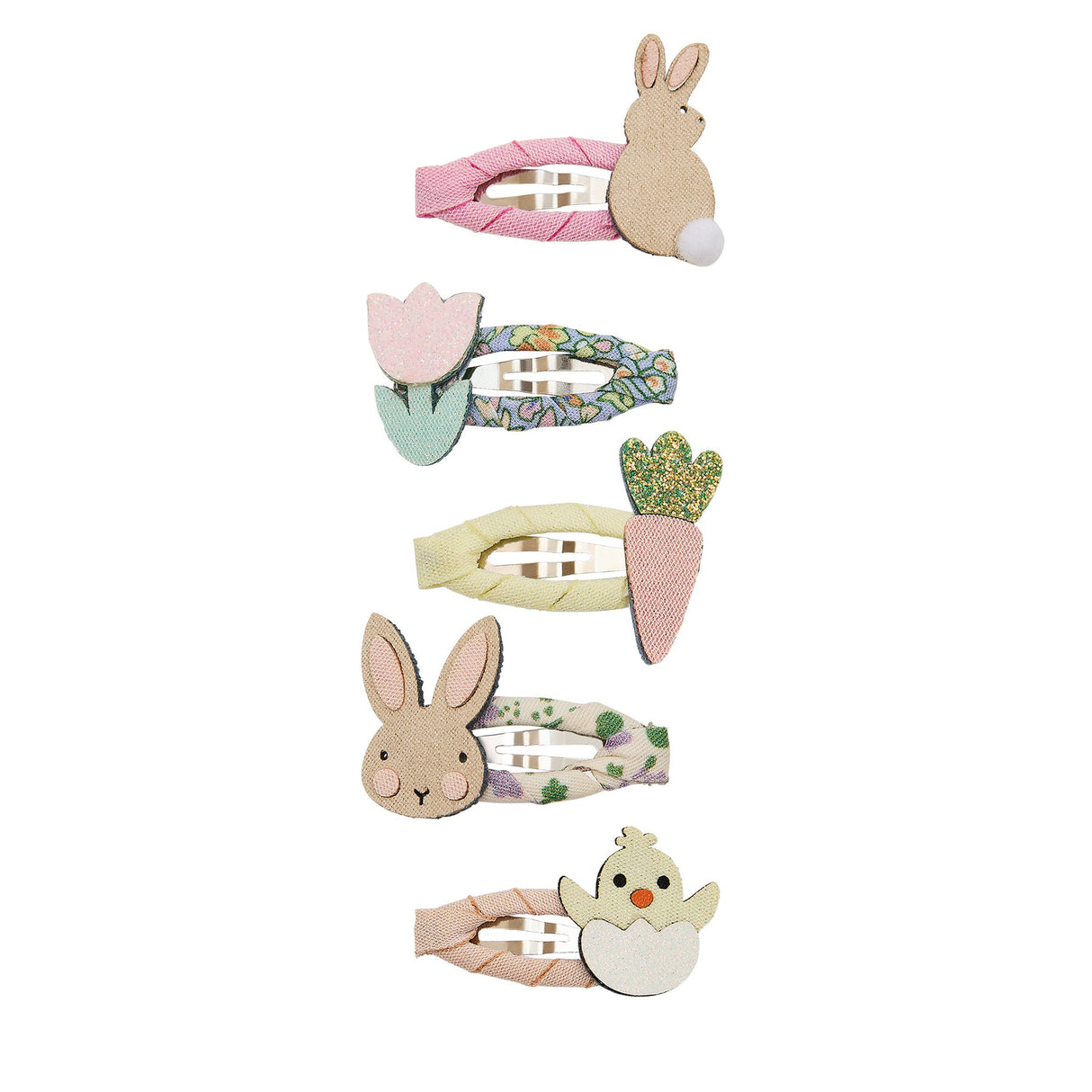 Bunny and chick mini clic clacs by Mimi & Lula