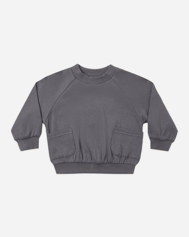 Pocket Sweatshirt || Midnight by Quincy Mae