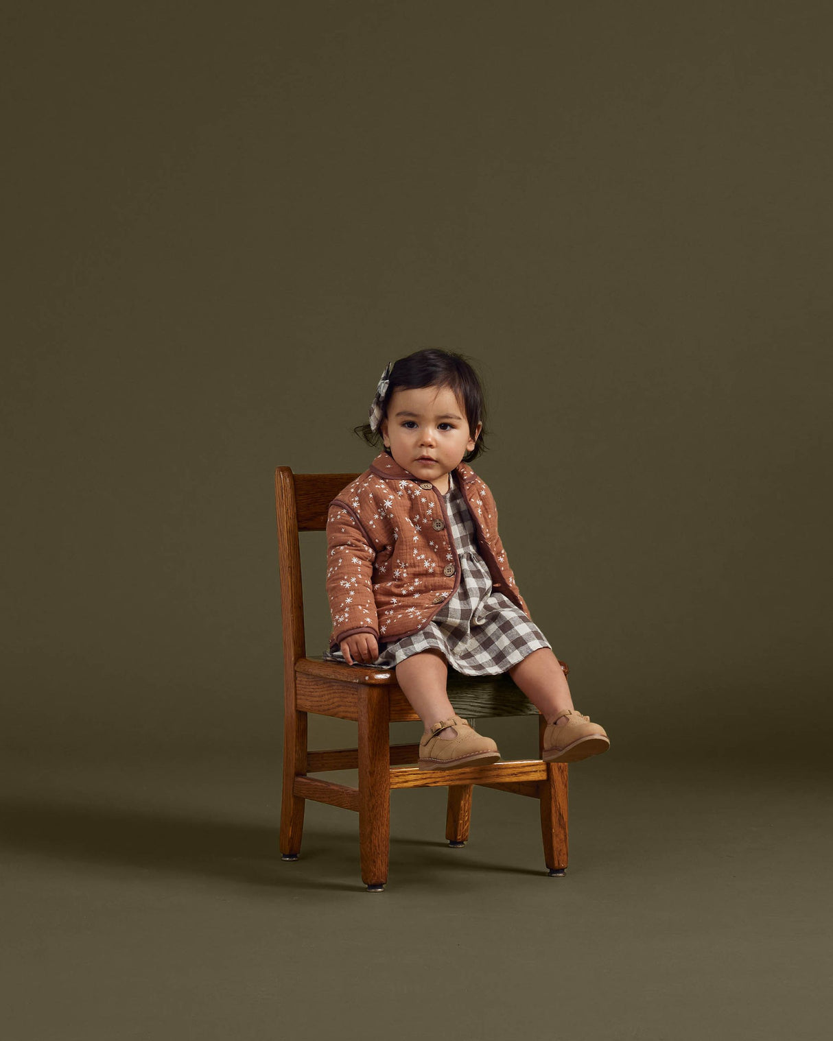 quilted collared coat || starlight by Rylee + Cru