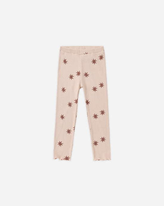 Coast Ribbed Legging || Clay Stars by Rylee + Cru