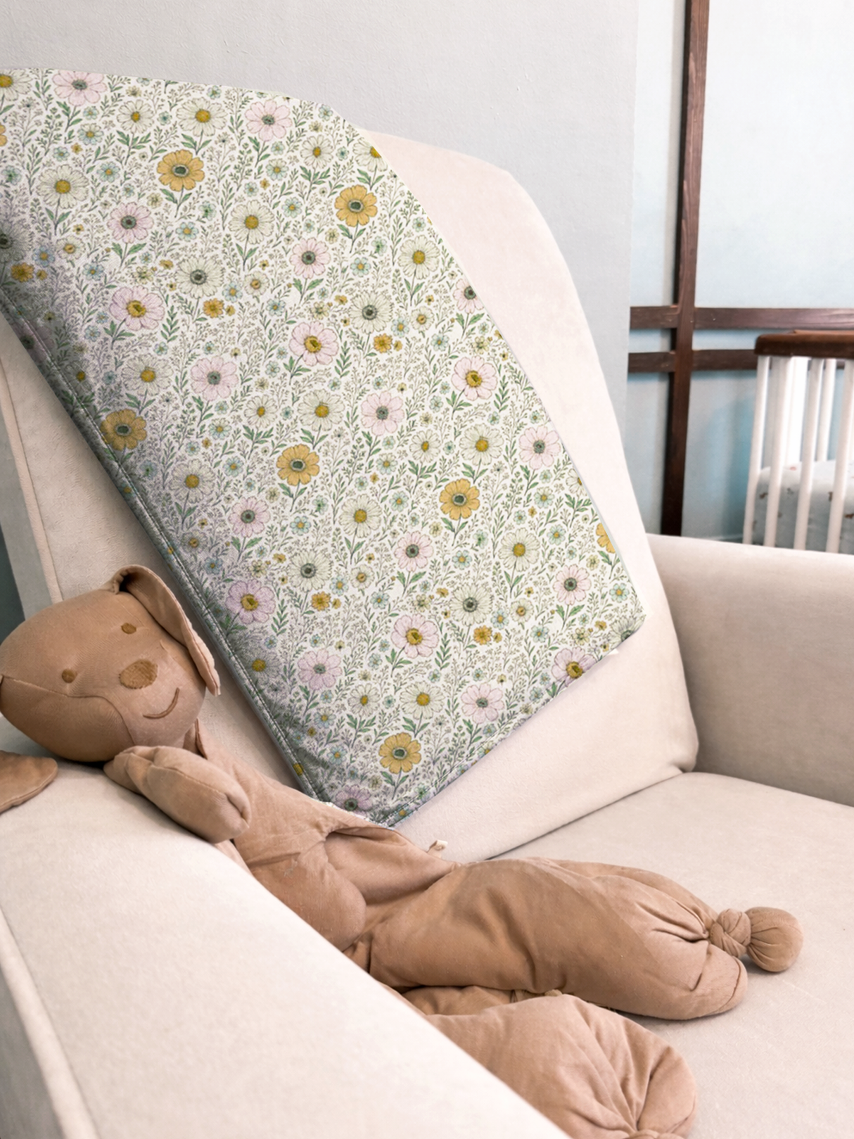 Toddler Cloud Blanket- Wildflower / 1.0 TOG