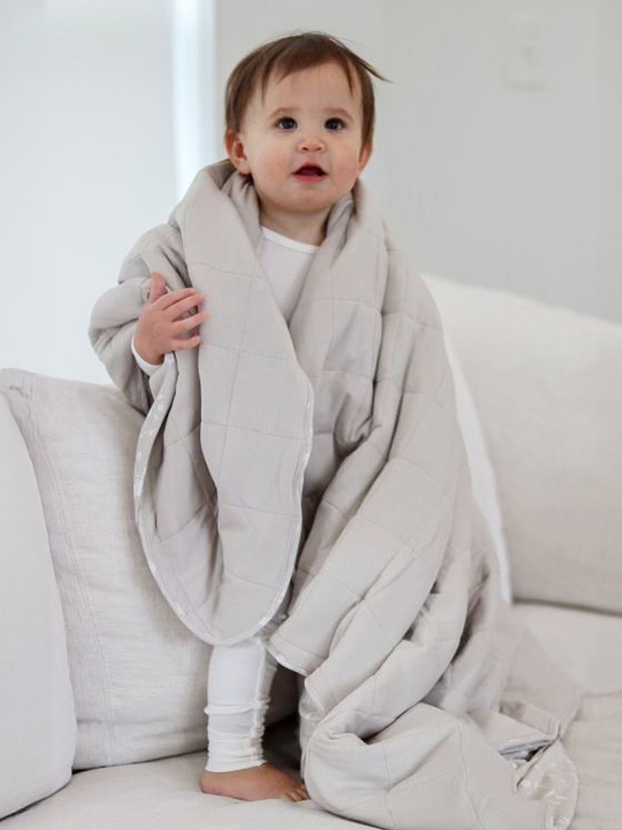 Twin Cloud Blanket - Magnolia / 2.5 TOG by gunamuna