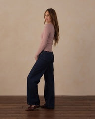 Women's Ribbed Long Sleeve || Rosewood by Rylee + Cru