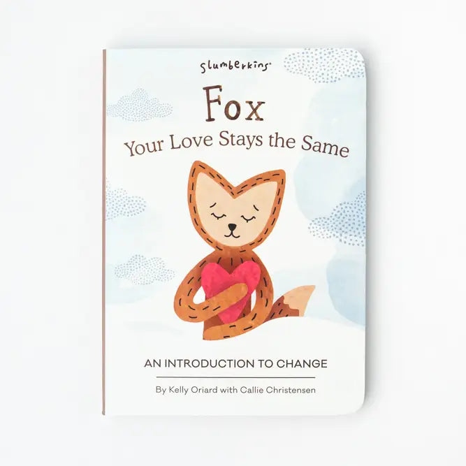 Fox's Navigating Change Plush Snuggler Set - w/ 2 Books by Slumberkins