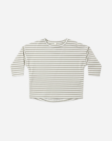 Long Sleeve Tee || Laurel Stripe by Quincy Mae