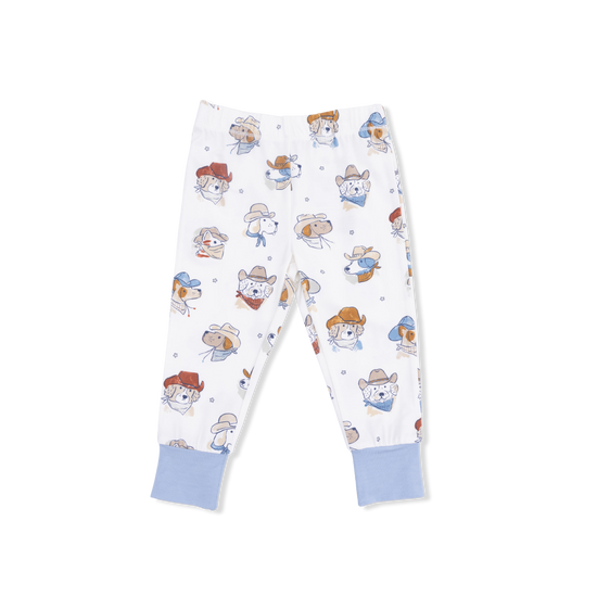 Short Sleeve Loungewear Set- Cowdogs by Angel Dear
