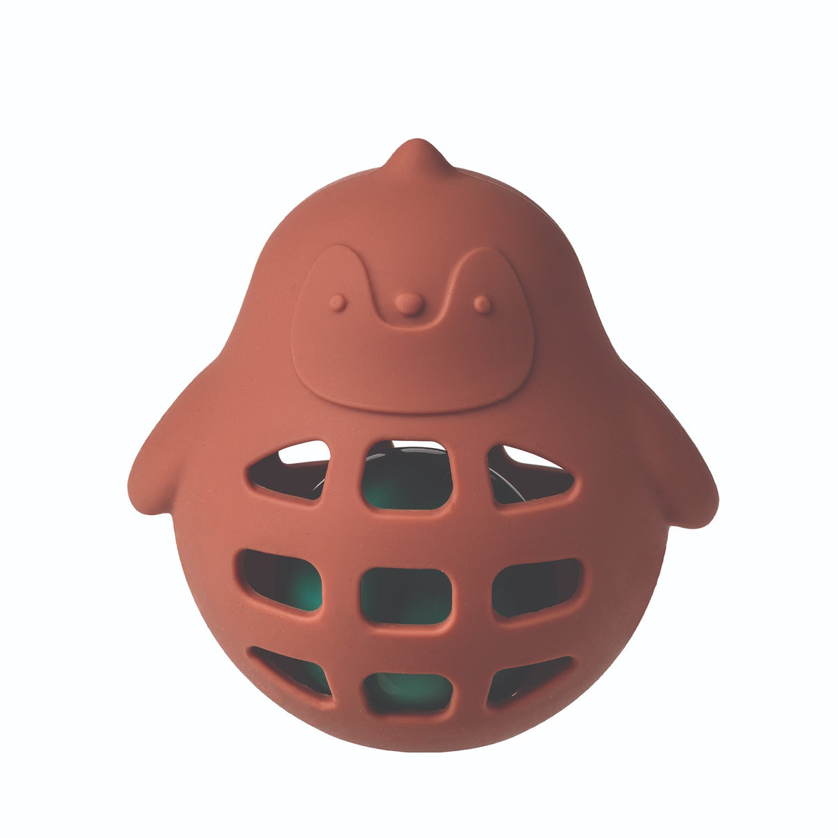 Simply Silicone Penguin Roly Rattle – 5″ by Mary Meyer