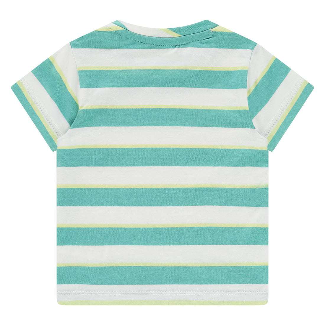 Baby Boy's Short Sleeve- Smaragd Stripes by Babyface