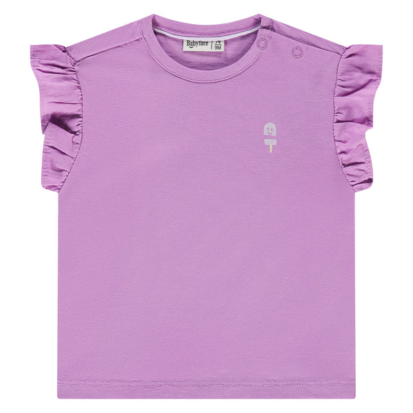 Baby Girl's Short Sleeve- Purple by Babyface
