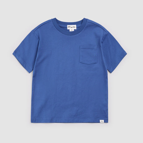 Royal Blue Miles Basics Pocket Tee by miles the label