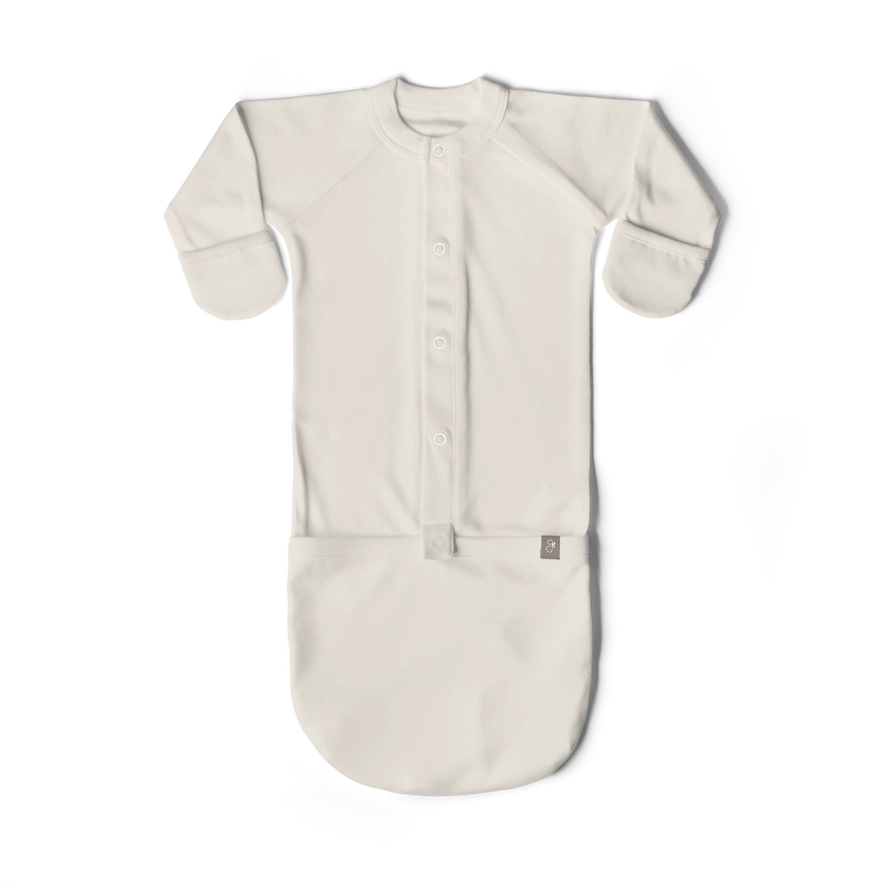 24 Hour Convertible Baby Sleeper Gown by goumikids